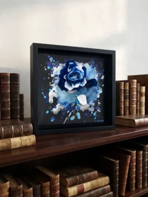 Blue explosion