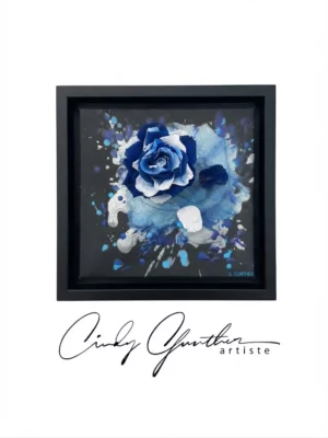 Blue explosion