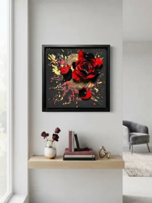 red explosion